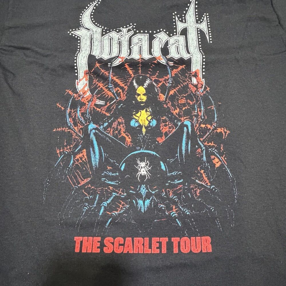 Official Doja Cat "The Scarlet Tour" Spider Graphic T-Shirt Size M - Picture 2 of 9